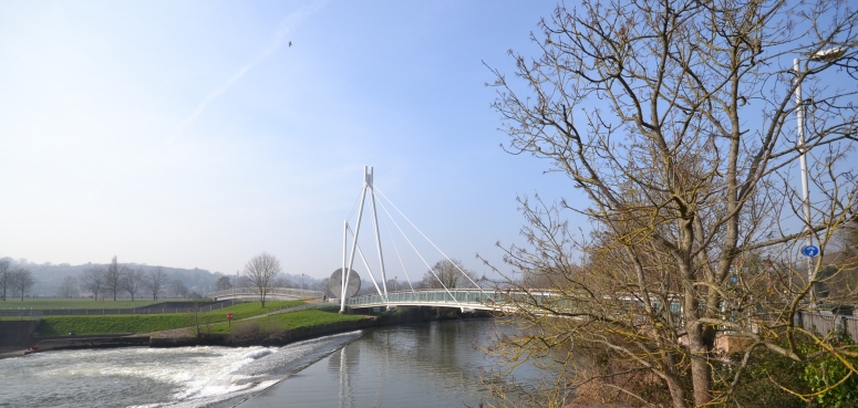 The Exe River, Exeter